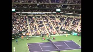 Serena Williams introduction - Indian Wells 2015