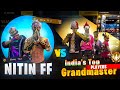 Indias top 1 players vs nitin free fire   next level gameplay   free fire india