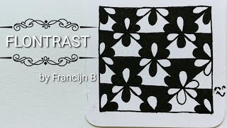 How to draw Tangle Pattern FLONTRAST