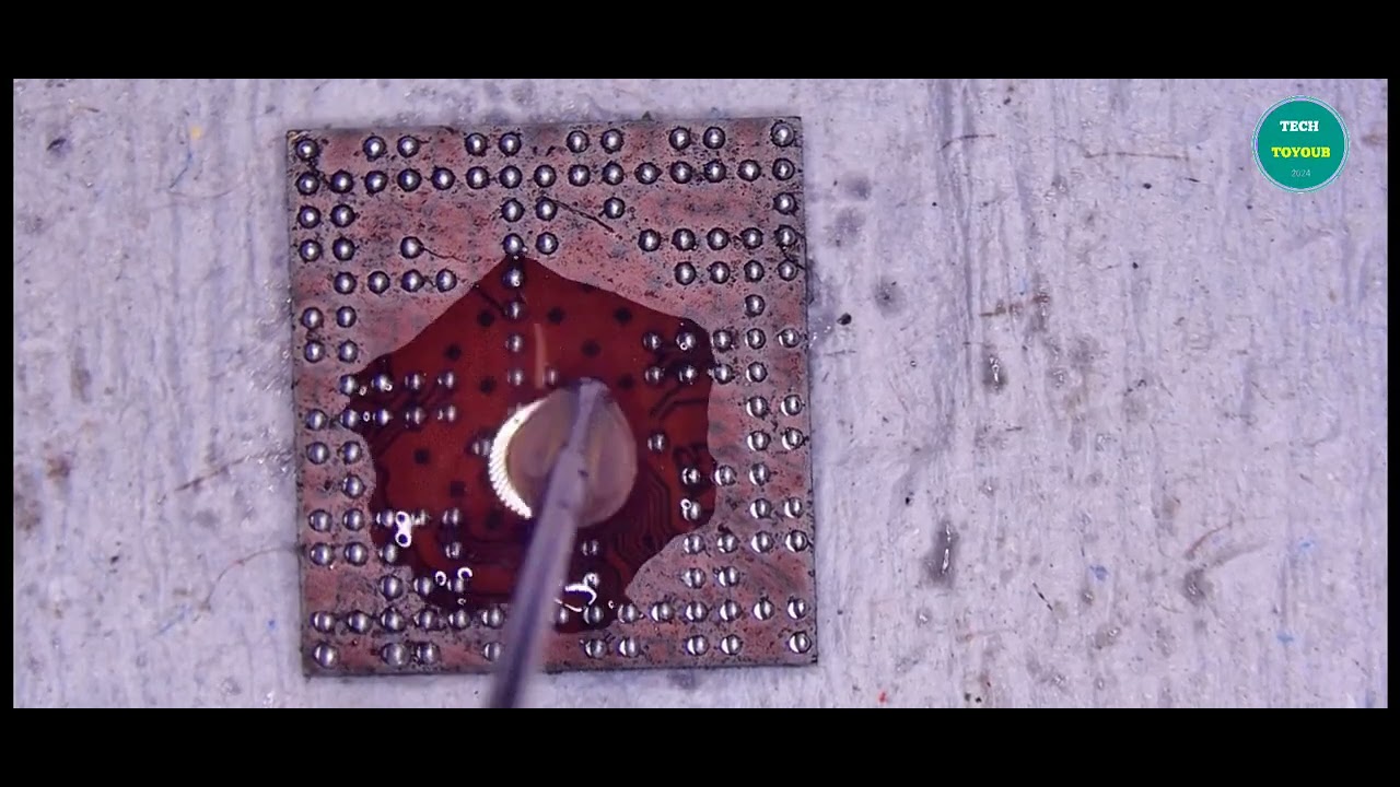 How To Repair Symphony Bl60 CPU IC Repair