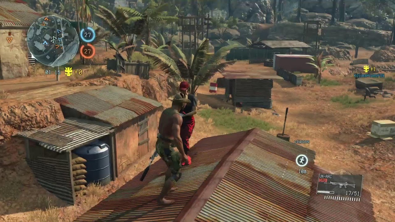 MGO3 Metal Gear Solid PS4 PS5 MGO3 10 ppl handguns