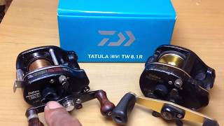 Daiwa TATULA SV TW 8.1R 購入o(^▽^)o|ダイワリール タトゥーラSVTW|