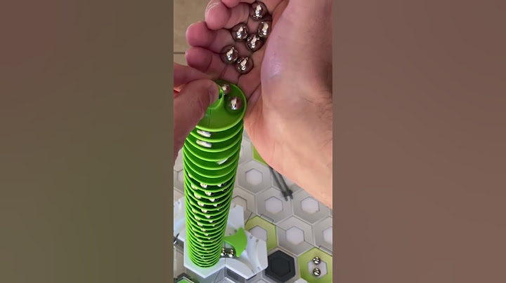 TIMBER! Will this GraviTrax marble spiral fall down?