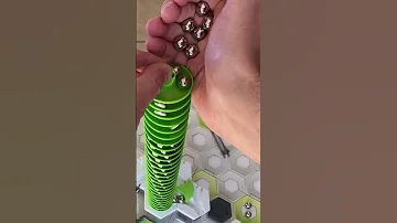 TIMBER Will This GraviTrax Marble Spiral Fall Down 