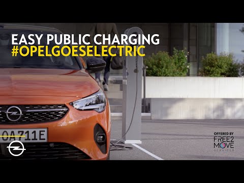 Public Charging by Opel. e-Mobility Made Easy.
