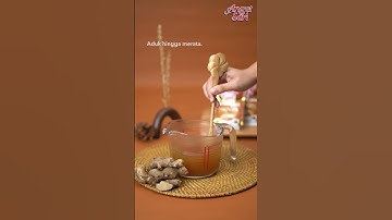 Kreasi Menu Anget Sari: Wedang Jahe Cincau