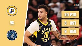 SL - Jalen Slawson - 20 Points, 4 Blocks, 9 Rebounds vs Timberwolves - 2026 Summer League