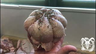 How to make a Chicken Cushion - Hunter Gatherer Cooking HGC