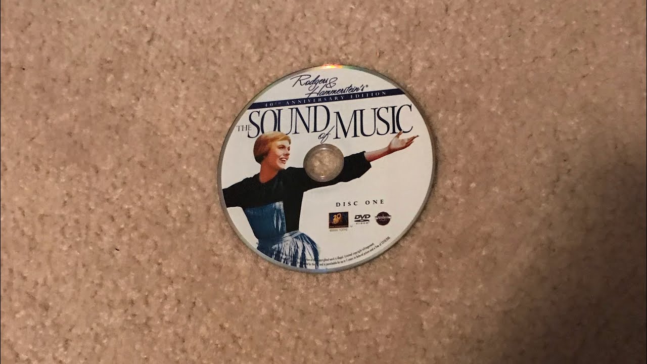 “The sound of music” 1965-2005 DVD menu walkthrough (disc 1)