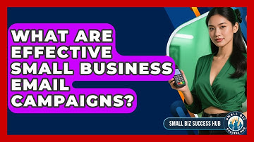 What Are Effective Small Business Email Campaigns? - Small Biz Success Hub