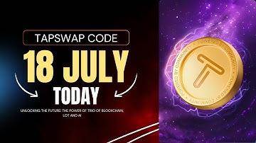 Tapswap Code 18 July Today | Unlocking the future: The power of trio of blockchain, loT and AI