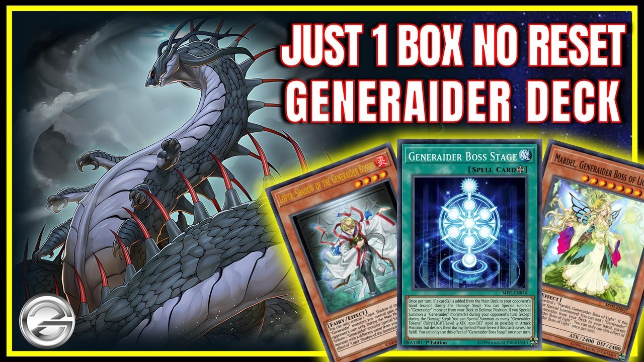 Best Budget Build! Generaider Deck from 1 Box Without Reset | Duel Links Best Budget Build! Generaider Deck from 1 Box Without Reset | Duel Links