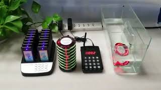 How to Guest paging system SOLT Coaster Pager