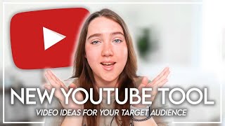 NEW HIDDEN YOUTUBE TOOL | Video Ideas YOUR Target Audience Wants! by Annie Dubé 2,199 views 9 months ago 6 minutes, 8 seconds
