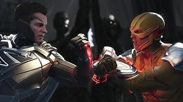 Injustice 2 : Superman Vs Reverse Flash - All Intro/Outros, Clash Dialogues, Super Moves