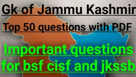 jkssb class iv previous year solved paper|bsf cisf previous year solved paper|gk for bsf cisf jkssb