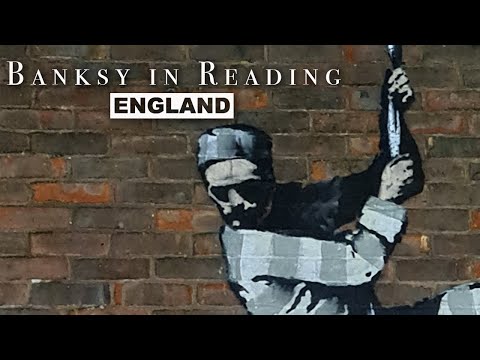 Banksy in Reading, England