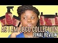 Final Review of AS I AM Jamaican Black Castor Oil Collection