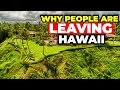 Why are people leaving hawaii