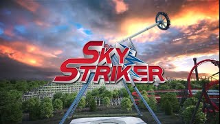 Six Flags Great America Sky Striker B-Roll Footage | Via SFGAm On X