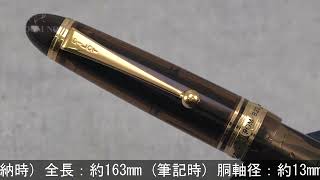 PILOT パイロット 万年筆 カスタム823 ブラウン 中字