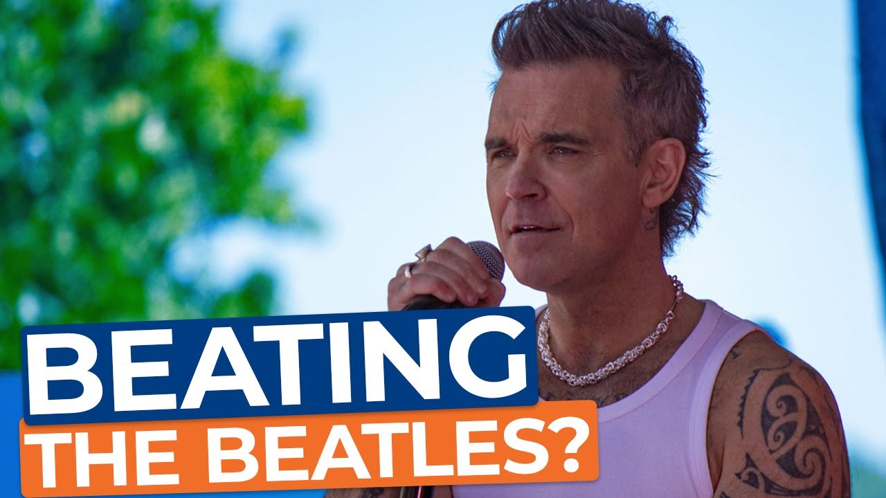 Robbie Williams on breaking a Beatles record, his time with Take That and Better Man
