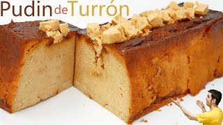 PUDIN o BUDIN de TURRÓN (4 INGREDIENTES) | Sorprende está NAVIDAD con 1 postre DELICIOSO# 638