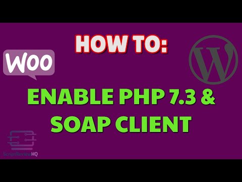 How to enable PHP 7.3 and SOAP Client | WordPress | Woozone | AAWP | Plugins