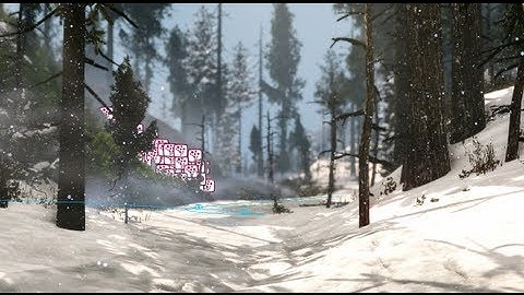 CryEngine 3 Custom Photoreal Winter Forest - Download