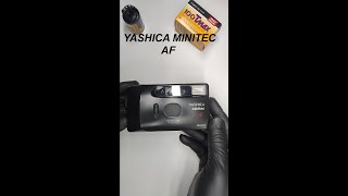 vintage camera 35mm film yashica minitec af #shorts