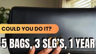 Celebrity CHOOSING 5 BAGS & 3 SLG’s FOR 1 YEAR ✨TAG VIDEO @TheRightHandbag  @cocoanashe @Mrs.PBanks  Net Worth