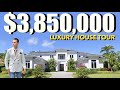 Inside a $3,850,000 Modern Florida Mansion | Luxury House Tour | Peter J Ancona- Vlog #039