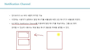 21강 Kotlin 기반 안드로이드 앱 개발 Part2 - 메뉴와 4대 구성요소 - Notification