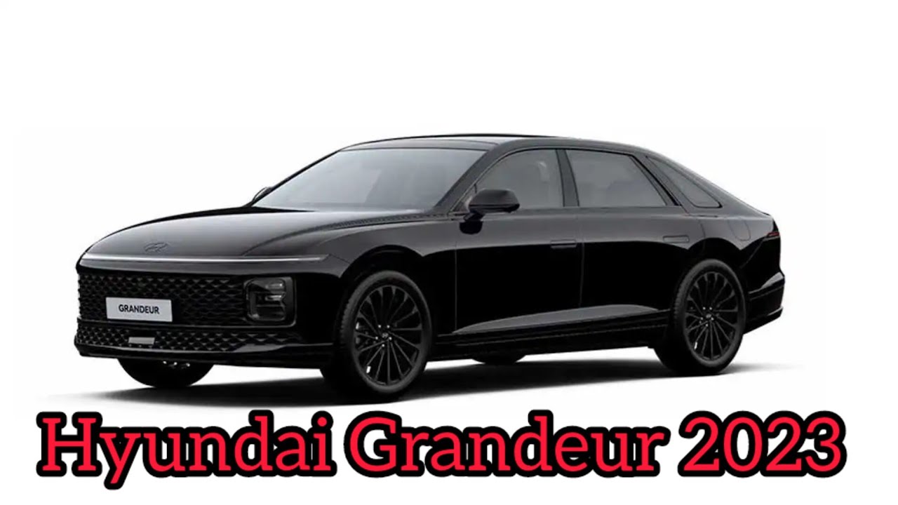 Nouveau 2023 Hyundai Grandeur | Intérieur, Extérieur, Technologie ...