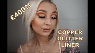 £400 COPPER GLITTER LINER | MAKEUP BY DELITE