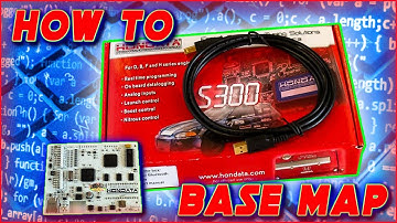 How to make a Hondata S300 Basemap