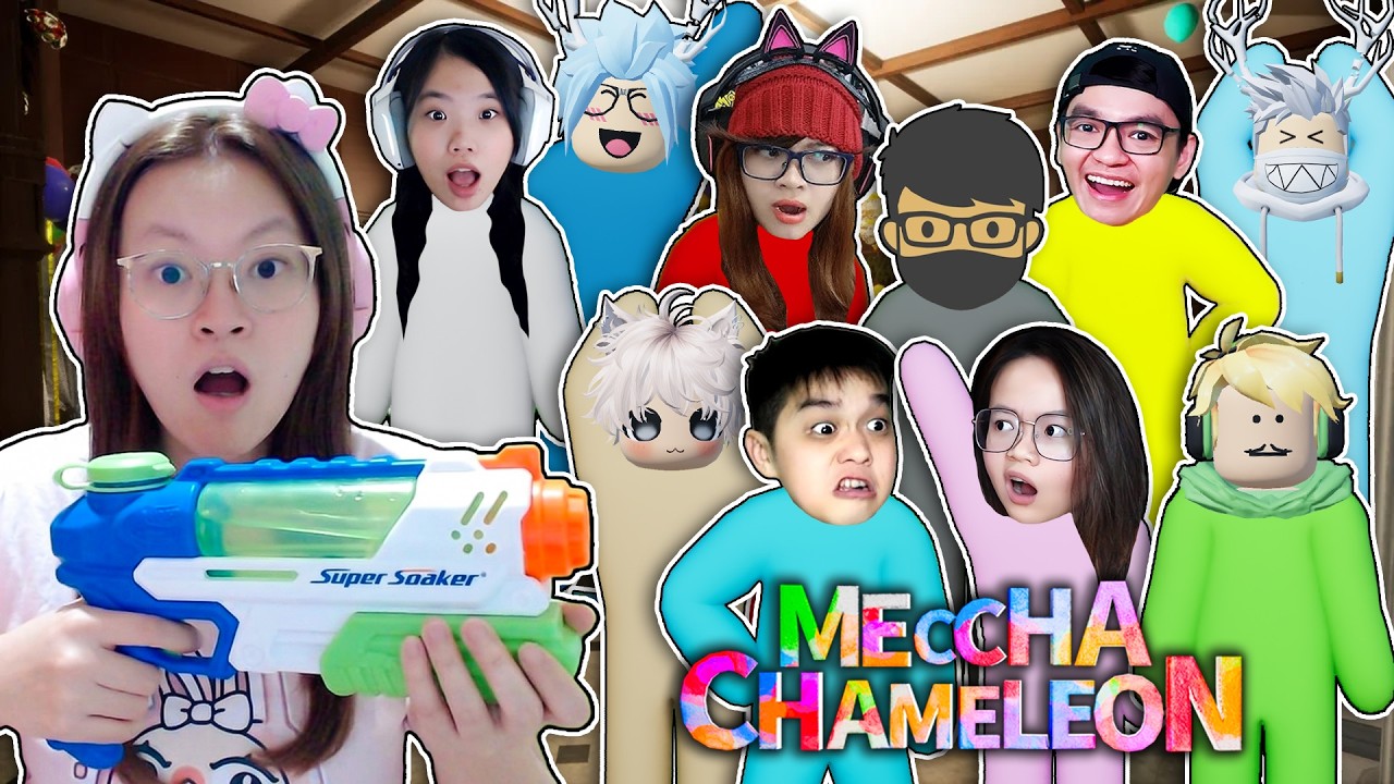 Petak Umpet Bareng 10 Youtuber ?!! [Meccha Chameleon Indonesia]