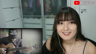 Reaksi Wanita Jepang Imut Ini Ke Alip_ba_ta || Bobi Gitaris