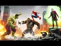 Spider-Man &amp; King Kong vs Hulk &amp; Joker 🔥 Epic Fan Battle