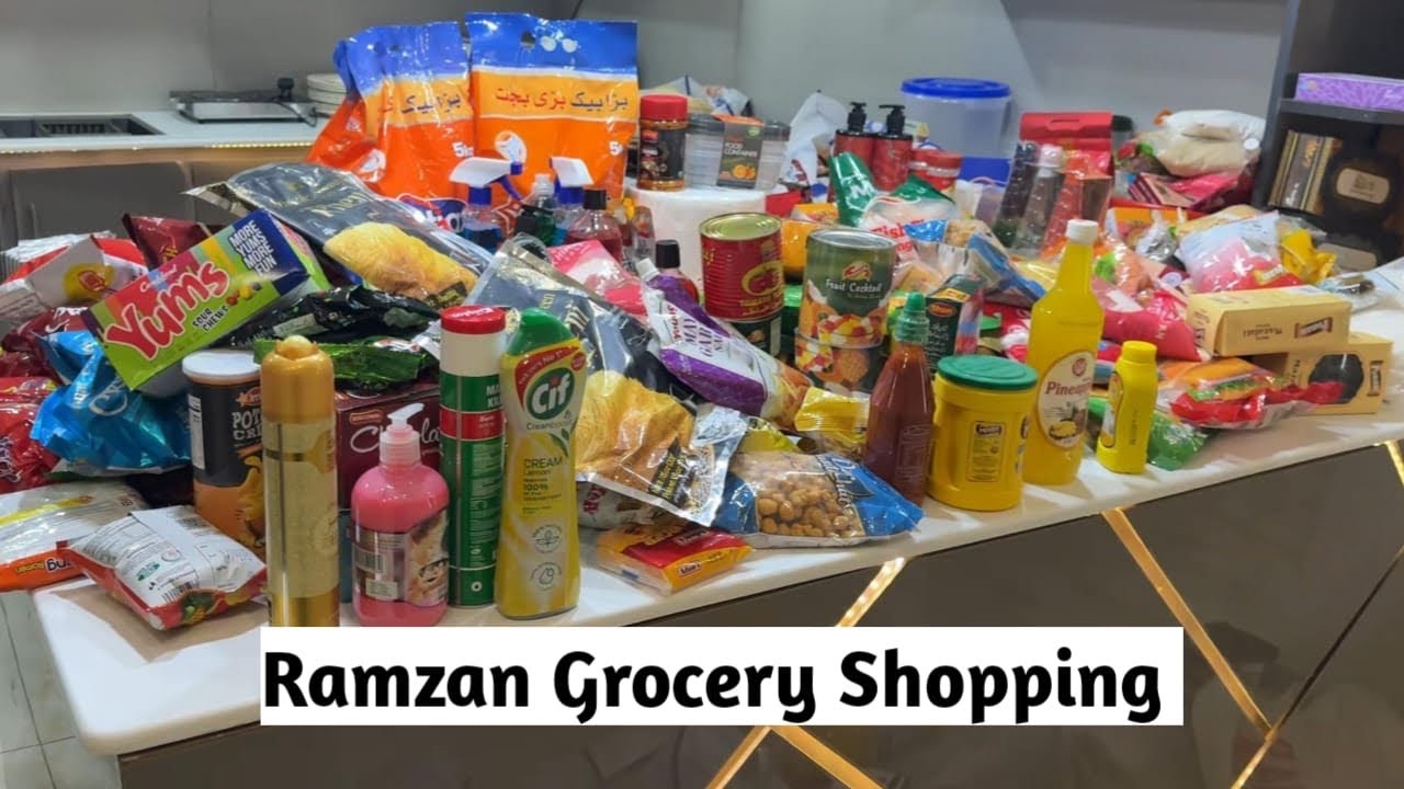 Ramadan preparation | Ramadan grocery and crockery shopping 