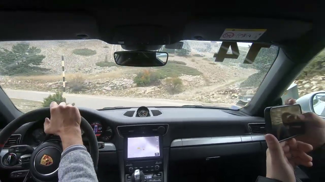 SUPERCAR EXPERIENCE 2023 05/11 montee caritative n°2 sur route Mont Ventoux fermée  991.2 GT3 500cv