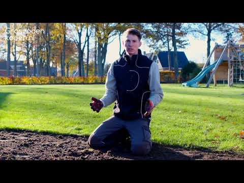 Graszoden leggen op verschillende ondergronden