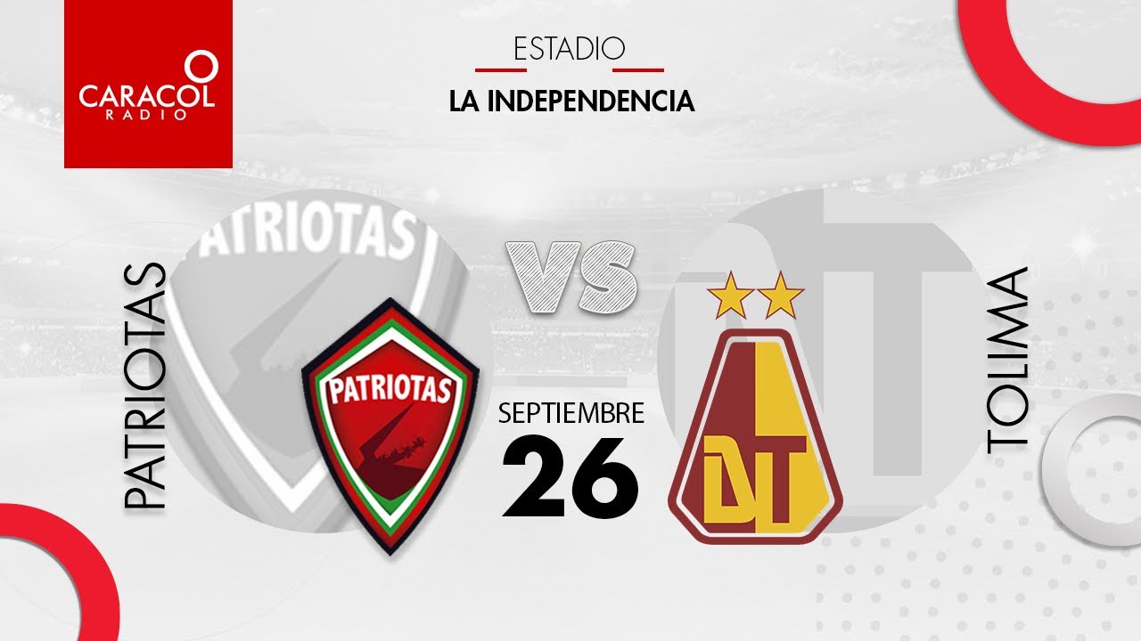 EN VIVO | Patriotas vs. Tolima - Liga Colombiana por el Fenómeno del ...