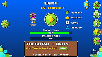 Geometry Dash Unity (Custom Level)