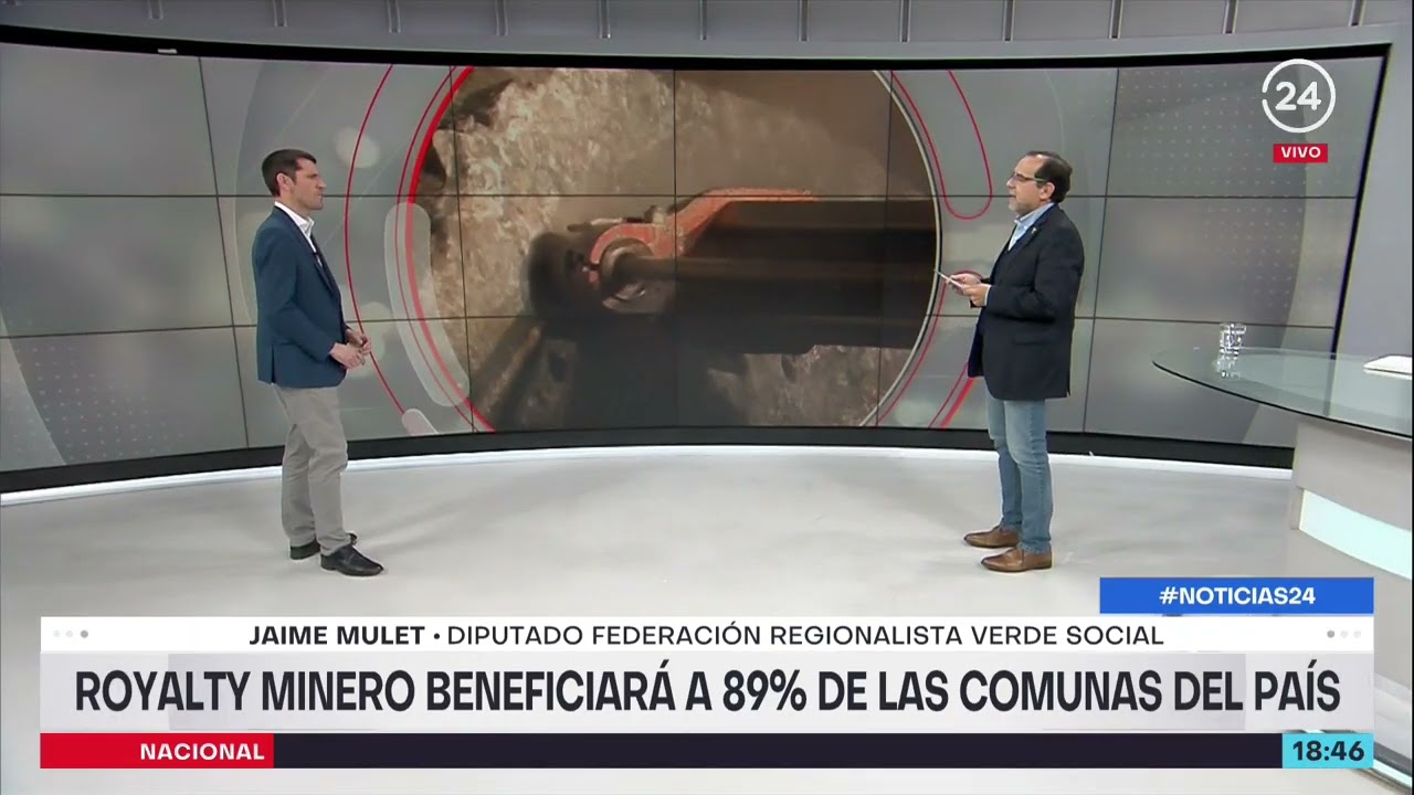 Mulet y ley de royalty minero: “Desde siempre planteamos que tenga asignación regional”