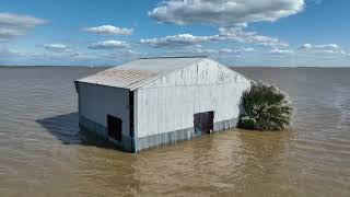 Flooding near Corcoran, CA - March 2023