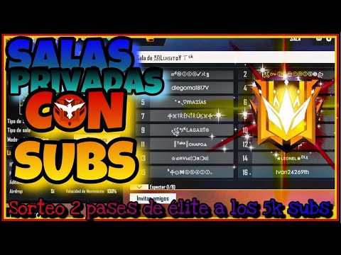 Pvp En Salas Privadas 20 Free Fire Youtube
