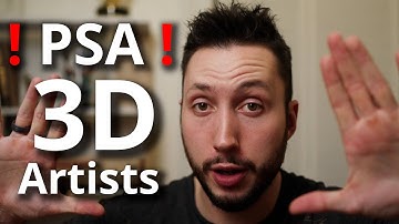 PSA For 3D Artists! - The best thing for us since coffee!  (FREE Training)