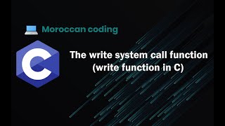 [Darija] - The write system call function