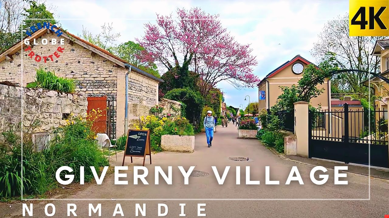 france-giverny-village-rue-claude-monet-complete-4k-beautiful-french